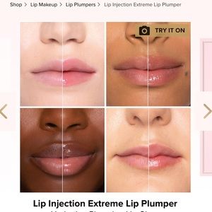 Bubblegum yum pink Too faced Extreme lip injection lip plumper
